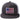 Unisex Flat Brim Trucker Cap - Charcoal Grey Fish Flag2 - Bassdash