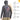 Gray hoodie with fish design on the back, featuring outdoor product icons and text.