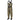 Bassdash Desolve Olive Camouflage waders on a white background