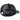 Unisex Flat Brim Trucker Cap - BlackTropical Flower4 - Bassdash