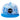 Unisex Flat Brim Trucker Cap - Blue Ink Camo2 - Bassdash