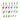Ice Fishing Lure Kit Glowing Paint Jigs - 24 pcs assorted crappie/panfish/perch jigs - Bassdash