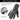 WintePro Water-resistant Fishing Hunting Gloves with Fleece Lining - Bassdash