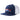 Unisex Flat Brim Trucker Cap - Collegiate Navy Bass1 - Bassdash