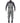 Men's 3D PVC Game Wader (Heather Grey) - Boot Foot - Bassdash
